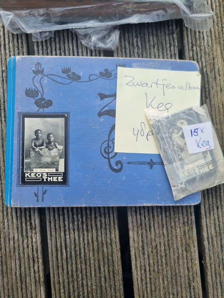Zwartjes KEG Thee album met 48 plaatjes en 15 losse, Ophalen of Verzenden
