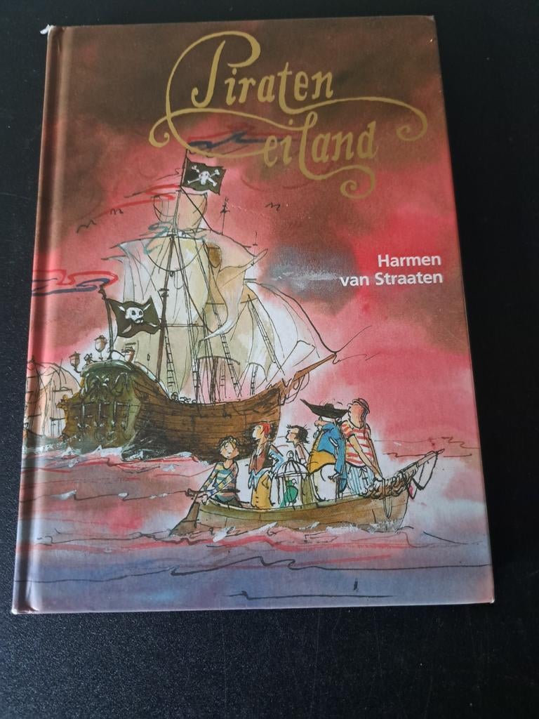 Piraten Eiland - Spannend piratenverhaal voor jonge lezers, Ophalen of Verzenden, Zo goed als nieuw, Harmen van Straaten, Fictie algemeen