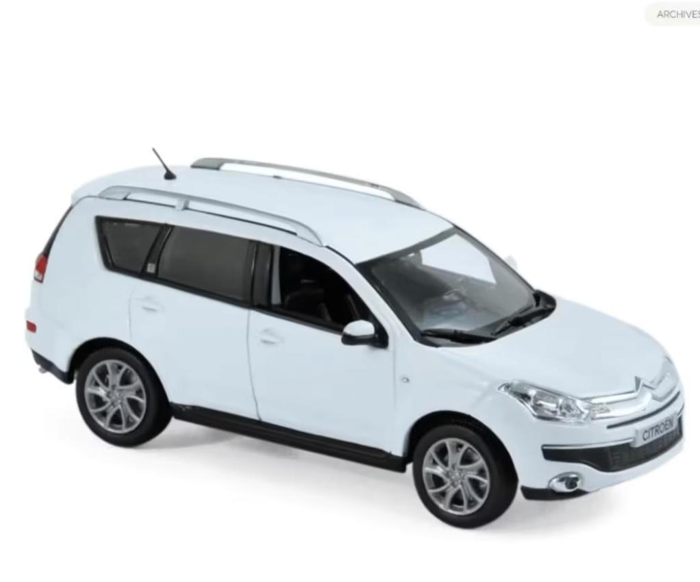 Citroen C-Crosser 2007 wit schaal 1/43 Norev ref: 155654, Verzenden, Nieuw, Auto, Norev