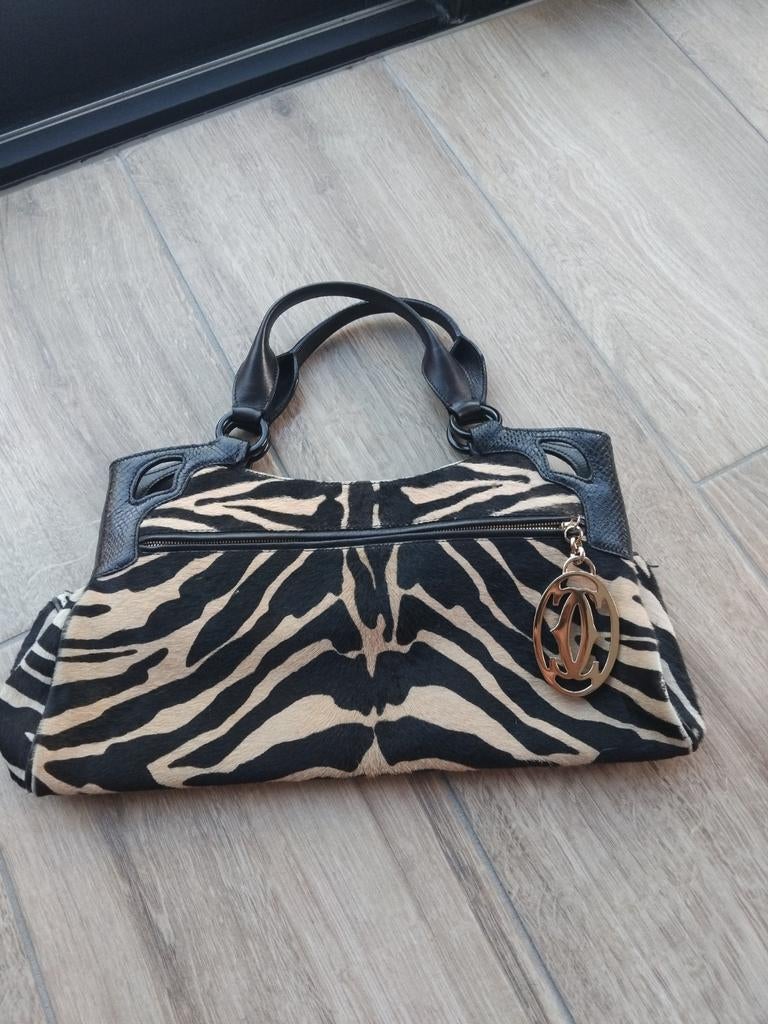 Cartier paris handtas marcello fotos nette staat Prijs €375, Ophalen of Verzenden, Zo goed als nieuw, Handtas