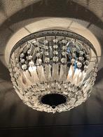 plafondlamp met doorzichtige kralen/pegels, Huis en Inrichting, Lampen | Plafondlampen, Ophalen, Gebruikt, Kunststof