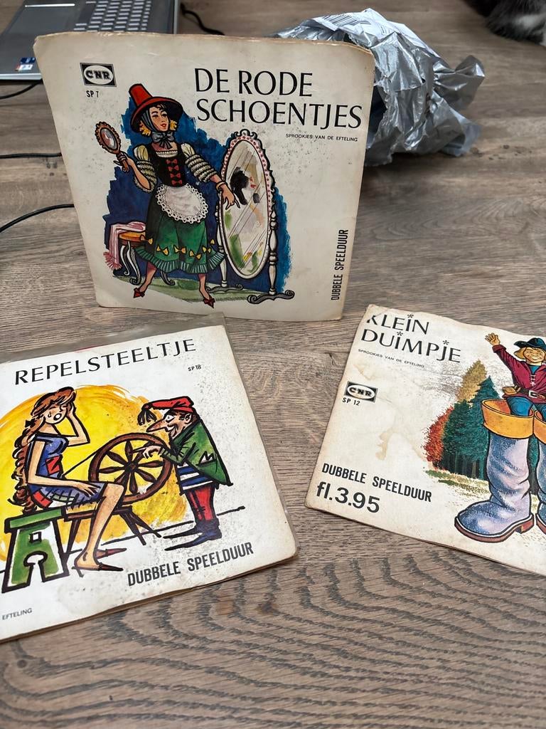Vintage Efteling Sprookjes CNR – Jaren 60, Ophalen of Verzenden, Gebruikt, Overige typen