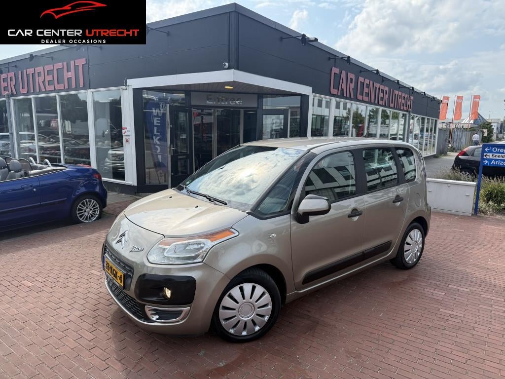 Citroën C3 Picasso 1.6 VTi Aura - €250,- KORTING+nw apk, Auto's, Euro 5, Gebruikt, 4 cilinders, Beige