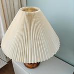 Plissé lampenkap - Klassiek en elegant, Ophalen, 25 tot 50 cm, Rond, Zo goed als nieuw