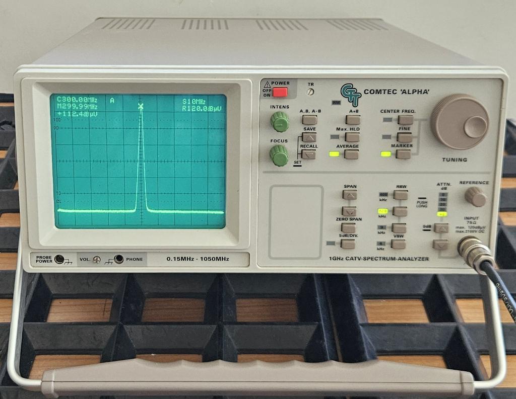 Spectrum Analyzer HAMEG HM5012, Ophalen, Gebruikt, Overige meters