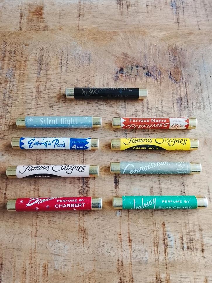 Perfume nips vintage lot!, Verzamelen, Parfumverzamelingen, Proef of Tester, Ophalen of Verzenden