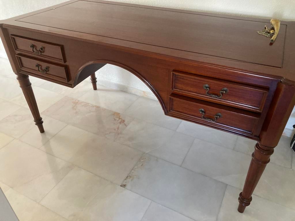 Bureau, Huis en Inrichting, Bureaus, Ophalen, Met lades, Gebruikt, Hout