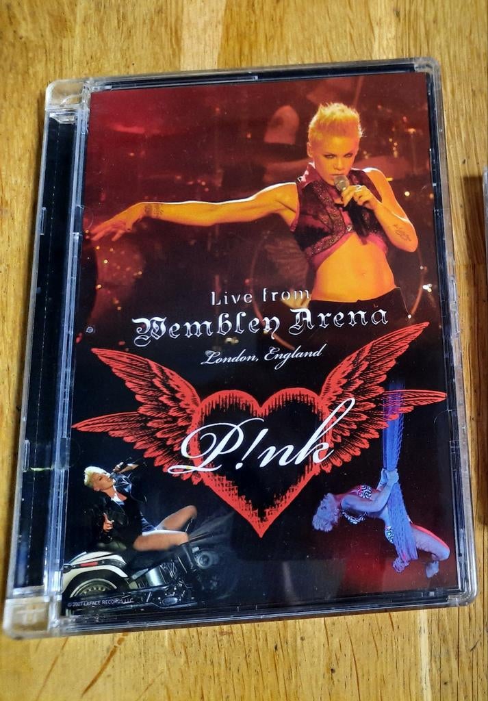 Dvd Pink P!nk Live from Wembley Arena London England concert, Cd's en Dvd's, Alle leeftijden, Ophalen of Verzenden, Zo goed als nieuw