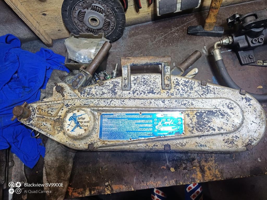 Tirfor T.35 3T Staaldraad Lier, Ophalen, Gebruikt, Handmatig