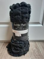 Antracietgrijze Bubble Plaid Bankhoes Bescherming 3-zitter, Ophalen of Verzenden, Gebruikt