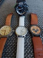 4x zeer stoer horloge, Ophalen of Verzenden, Nieuw, Zwart, Android
