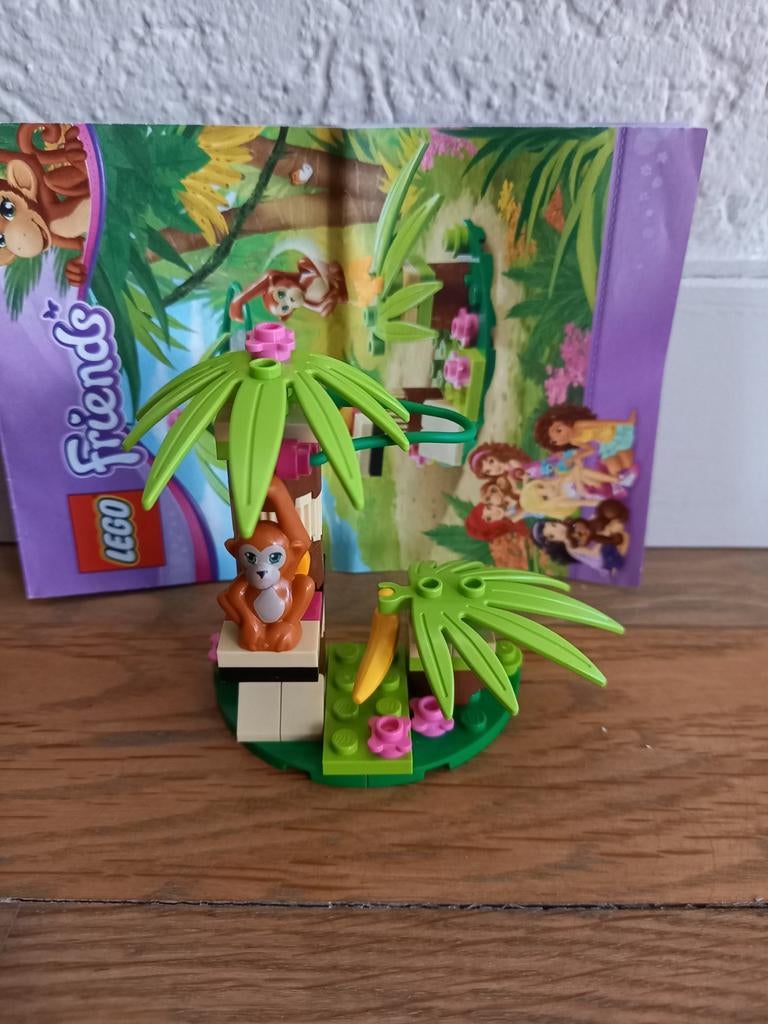 Lego Friends Aapje met palmboom en banaan, Kinderen en Baby's, Speelgoed | Duplo en Lego, Ophalen, Gebruikt, Complete set, Lego