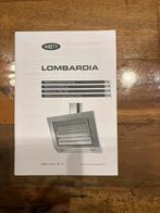 Boretti Lombardia afzuigkap met extra koolstoffilters, Witgoed en Apparatuur, Afzuigkappen, Ophalen, Gebruikt, Eilandschouwkap