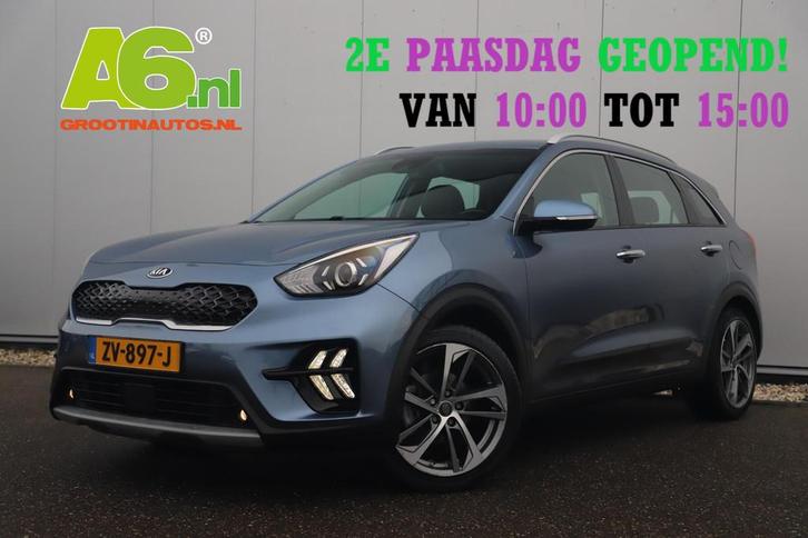 Kia Niro 1.6 GDi Hybrid DynamicLine 140PK Automaat 18 inch H, Auto's, Kia, Bedrijf, Te koop, Niro, ABS, Achteruitrijcamera, Adaptive Cruise Control