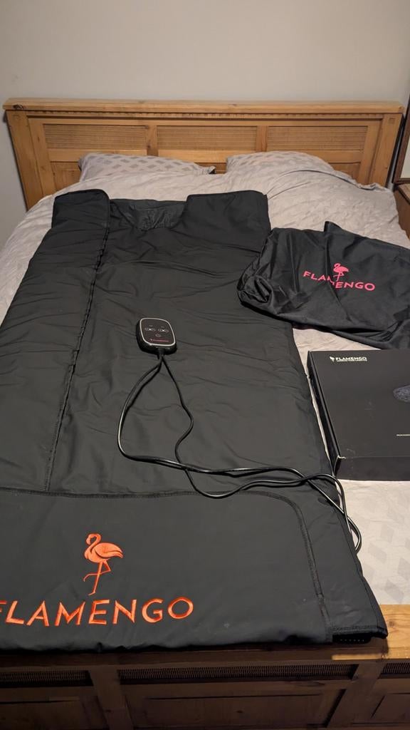 Flamengo Infrarood Sauna Deken - Ontspanning Thuis, Ophalen, Zo goed als nieuw, Lichaamsverzorging