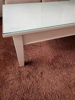 Witte tafel, Ophalen, 50 tot 100 cm, Zo goed als nieuw, Minder dan 50 cm