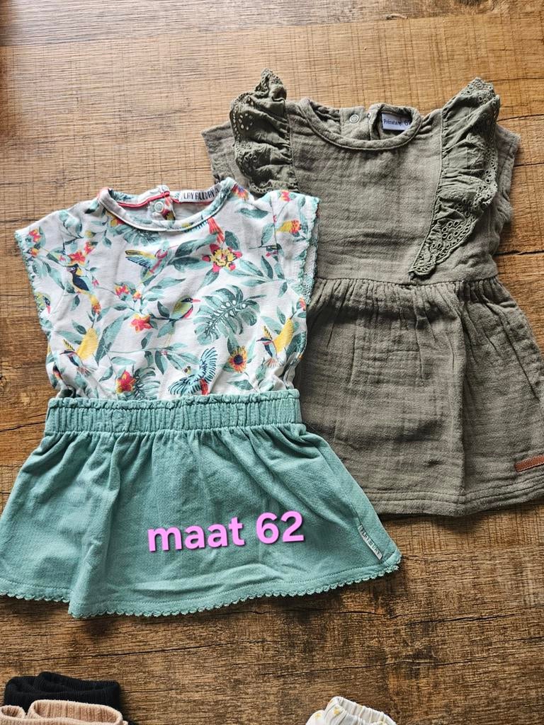 Kledingpakket meisje maat 62/68, Kinderen en Baby's, Babykleding | Maat 62, Ophalen of Verzenden, Gebruikt, Meisje