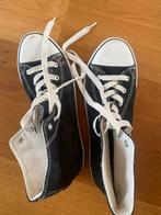 Blauw hoge sneakers, maat 44, Ophalen, Gedragen, Zwart, Sneakers of Gympen
