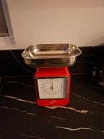 Retro Wesco Keukenweegschaal - Rood, Ophalen of Verzenden, Gebruikt