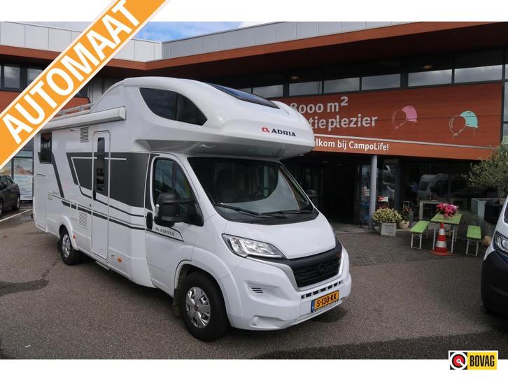 Adria Coral XL Plus 670 SL COMPLETE GEZINSCAMPER, Caravans en Kamperen, Campers, tot en met 5, Adria, Fiat, Diesel, Automaat, L-zit