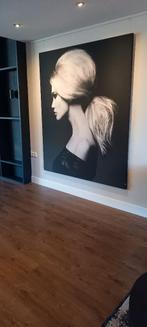 Black & White Fashion Lady Luxe ArtFrame wisseldoek 160x190, Overige typen, Nieuw, 125 cm of meer, Ophalen of Verzenden