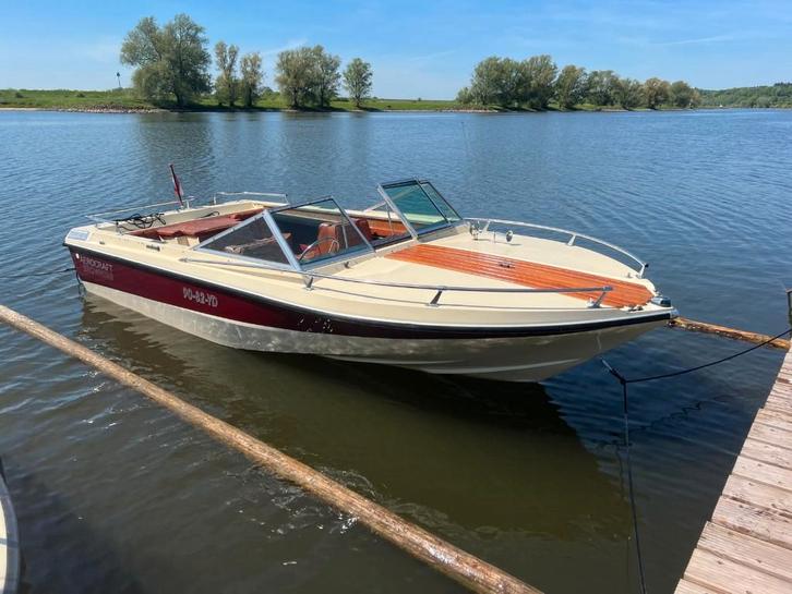 Browning Aerocraft Monte Carlo II speedboot incl. trailer, Watersport en Boten, Speedboten, Gebruikt, 3 tot 6 meter, Benzine, 70 tot 120 pk