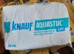 Knauf Gipspleister Aquastuc. Voor natte ruimtes 25kg, Ophalen of Verzenden, Nieuw