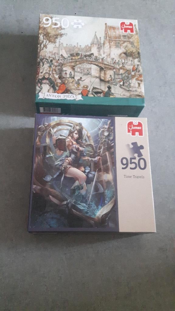 Puzzle, Hobby en Vrije tijd, Denksport en Puzzels, Ophalen, 500 t/m 1500 stukjes, Zo goed als nieuw, Overige typen