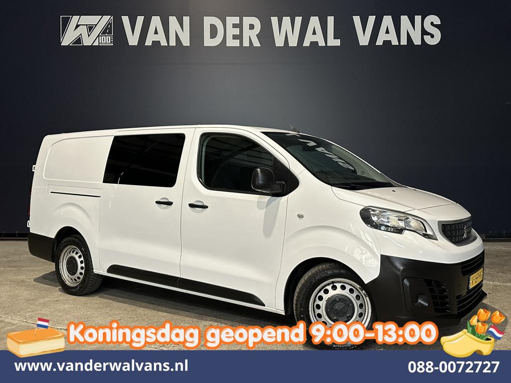 Peugeot Expert 2.0 BlueHDI 123pk L3H1 Dubbele Cabine Euro6 A, Auto's, Bestelauto's, Voorwielaandrijving, Gebruikt, 4 cilinders