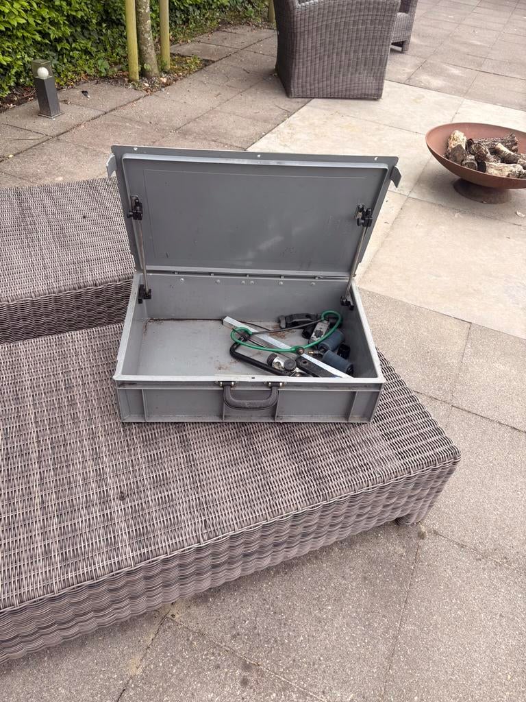 Aasbak met toebehoren, Ophalen of Verzenden, Gebruikt, Overige typen