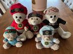 Beertjes 5, Verzamelen, Beren en Cherished Teddies, Ophalen of Verzenden, Zo goed als nieuw, Stoffen beer, Overige merken