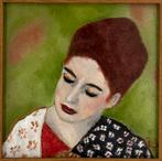 Portret vrouw Mira miniatuur, Ophalen of Verzenden