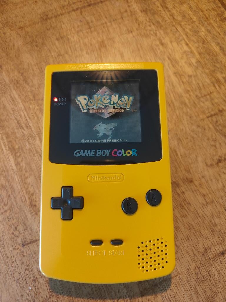 Nintendo Game Boy Color - Geel, Ophalen of Verzenden, Zo goed als nieuw, Game Boy Color
