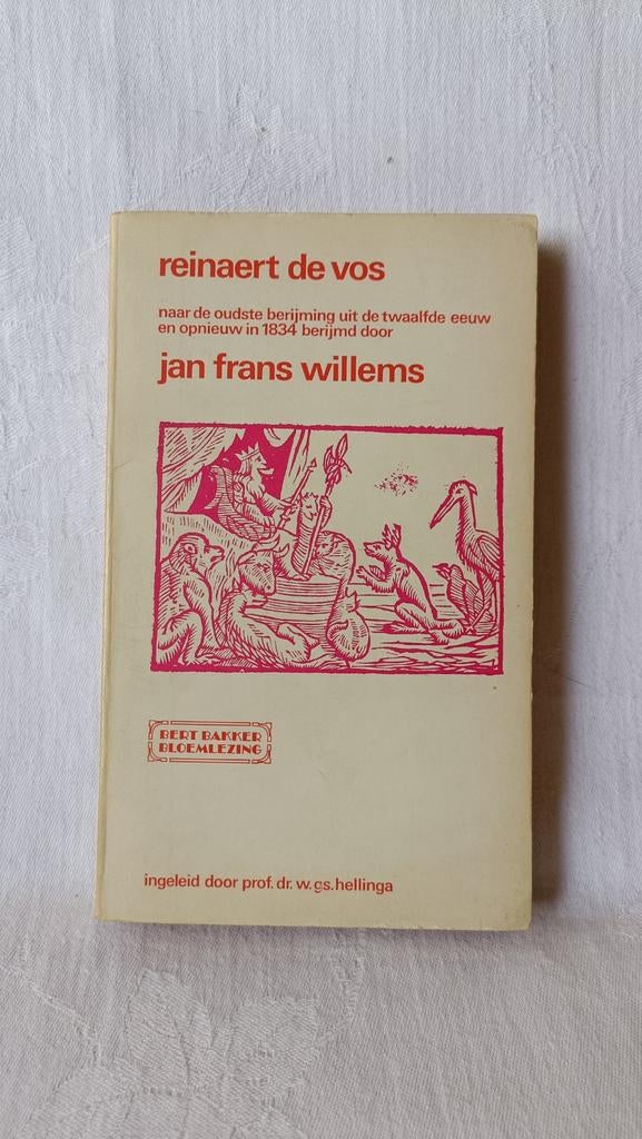 Willems, Jan Frans - Reinaert de Vos, Gelezen, Ophalen of Verzenden, Jan Frans Willems, Eén auteur