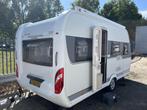 Hobby Prestige 455 UF cassluifel en voortent, Caravans en Kamperen, Caravans, Schokbreker, Rondzit, Hobby, Bedrijf
