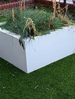 Plantenbak, Ophalen, Steen, 100 cm of meer, Vierkant