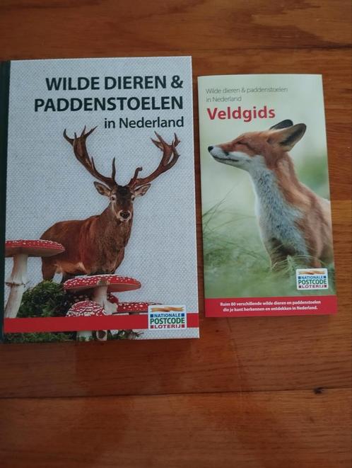 Postcodeloterij - Wilde dieren & paddenstoelen in Nederland, Boeken, Dieren en Huisdieren, Nieuw, Overige diersoorten, Ophalen of Verzenden