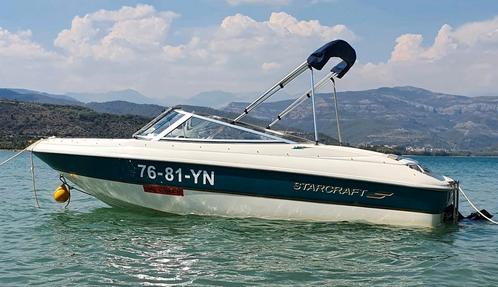 starcraft 1710 openbow 140 pk mercruiser incl trailer, Watersport en Boten, Speedboten, Gebruikt, 3 tot 6 meter, Benzine, 120 tot 200 pk