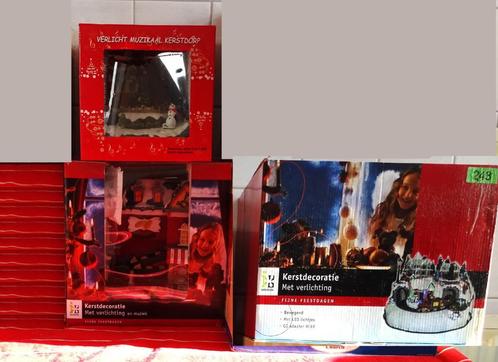 Diverse Kersthuisjes., Diversen, Kerst, Gebruikt, Ophalen of Verzenden