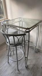 Bartafel met krukken, Ophalen, Gebruikt