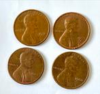 Setje Amerikaanse Pennies-1973-80, Postzegels en Munten, Munten | Amerika, Ophalen of Verzenden, Losse munt