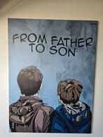Molazza - From Father to Son - C.P. Company Schilderij, Ophalen