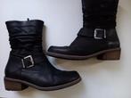 WOLKY mooie donkerblauwe leren laarzen, maat 42, Wolky, Lage of Enkellaarzen, Zo goed als nieuw, Verzenden