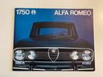 Alfa Romeo 1750 Berlina Brochure 1970, Boeken, Auto's | Folders en Tijdschriften, Ophalen of Verzenden, Zo goed als nieuw, Alfa Romeo
