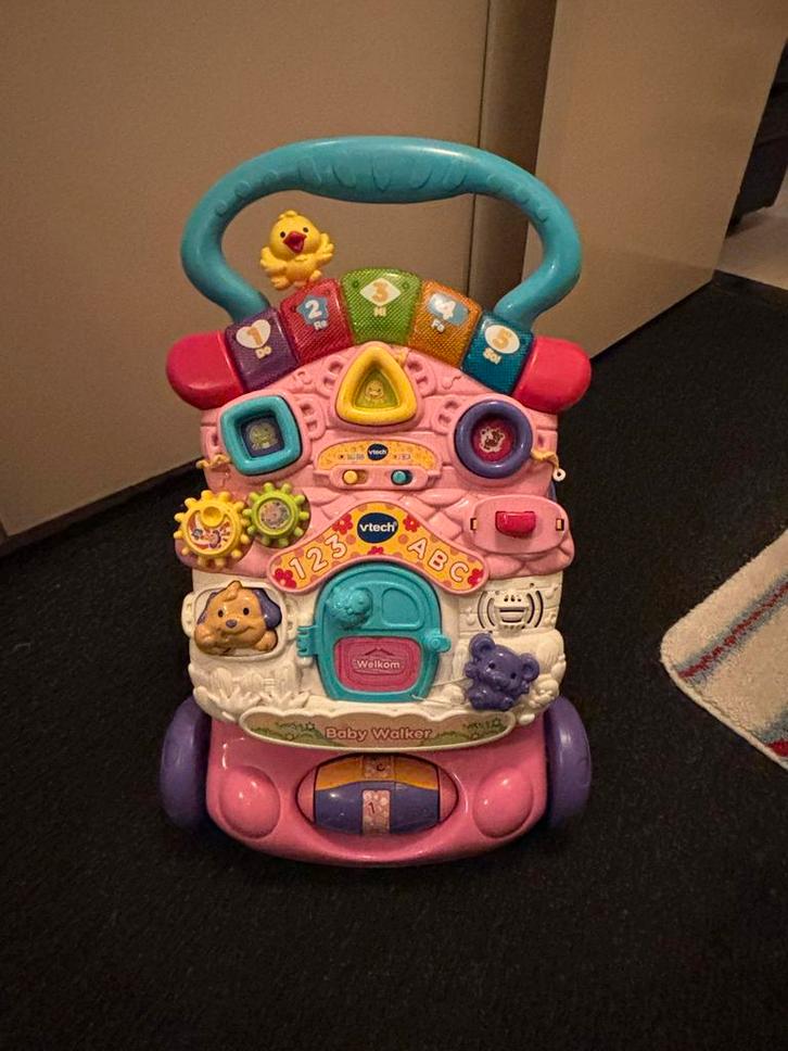 Vtech Baby Walker - Leerzaam en Leuk!, Kinderen en Baby's, Speelgoed | Vtech, Gebruikt, 6 maanden tot 2 jaar, Ophalen of Verzenden