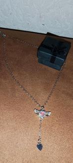 Prachtige ketting met sieraden doosje, Sieraden, Tassen en Uiterlijk, Kettingen, Overige materialen, Met hanger, Nieuw, Ophalen of Verzenden