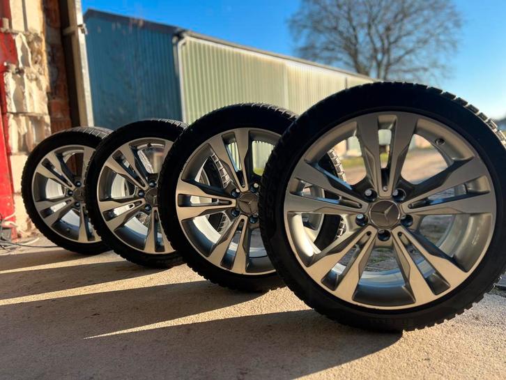 Mercedes-Benz Velgen 18 inch C/E/S-Klasse, Auto-onderdelen, Banden en Velgen, Velg(en), Winterbanden, 18 inch, 225 mm, Ophalen of Verzenden