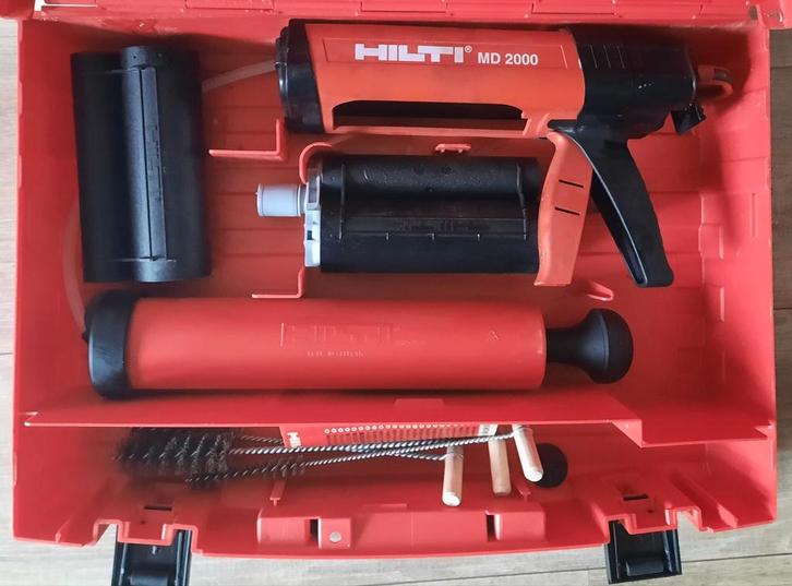 Hilti MD 2000 Injectiepistool Set -Nieuwstaat!!!, Doe-het-zelf en Verbouw, Gereedschap | Handgereedschap, Gebruikt, Ophalen of Verzenden