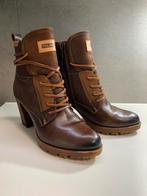 Pikolinos - damesenkellaarsje met hak, veters en rits - mt39, Kleding | Dames, Schoenen, Bruin, Lage of Enkellaarzen, Ophalen of Verzenden