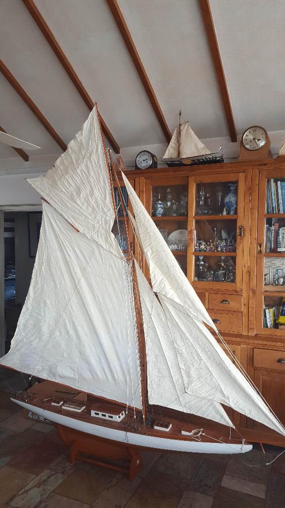 Grote modelboot, Hobby en Vrije tijd, Modelbouw | Boten en Schepen, Gebruikt, Groter dan 1:32, Overige merken, Ophalen